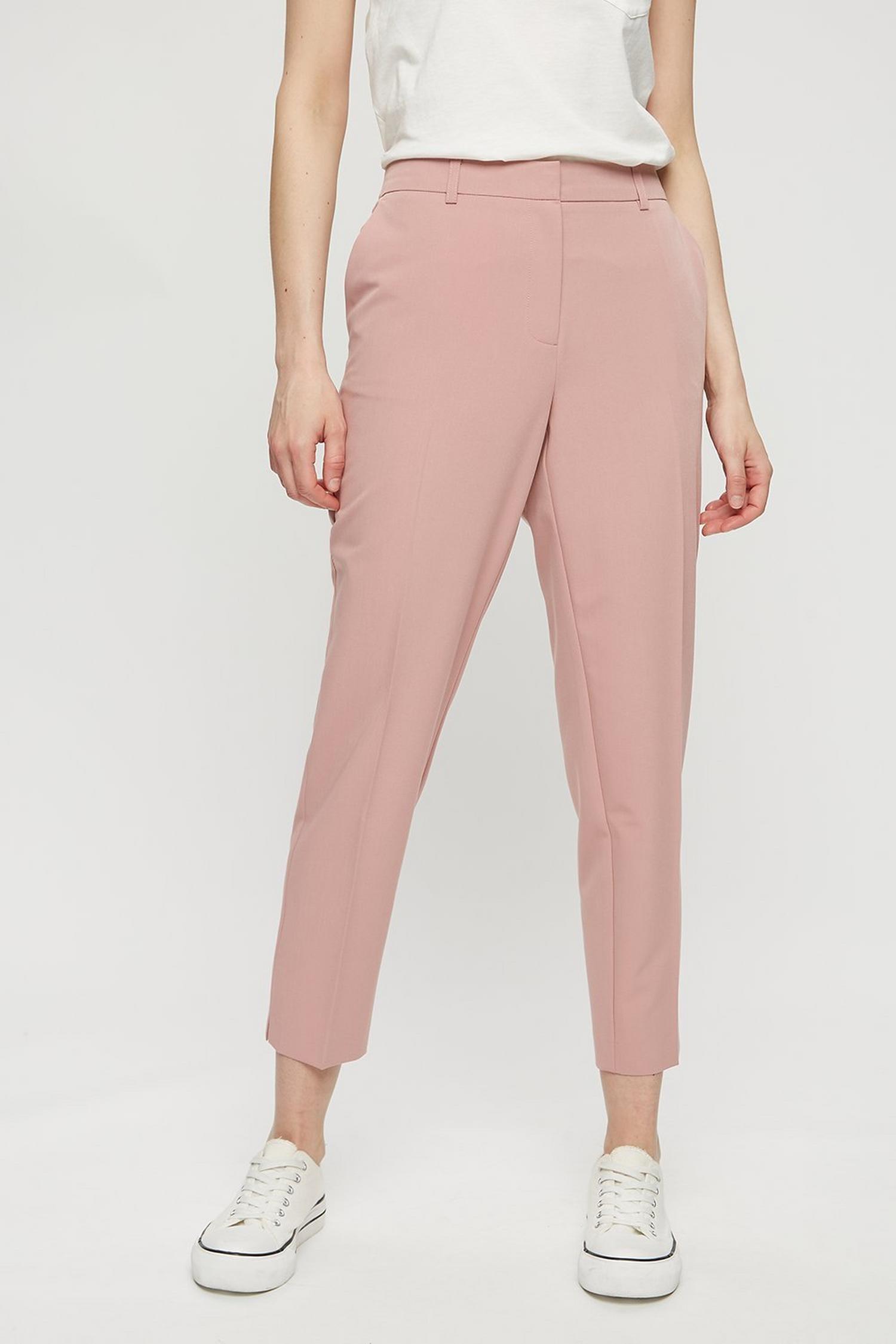 pink work trousers